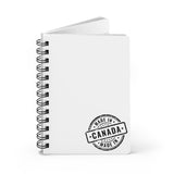 Faith Culture – Made in Canada Spiral Journal | Bold Canadian Stamp Notebook
