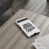 Faith Culture – God Is Faithful in Every Season Christian Tough Phone Case Google Pixel 6 Glossy