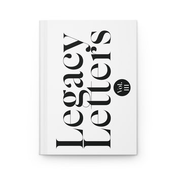 Faith Culture - Legacy Letters Vol. III Hardcover Journal | Christian Faith & Writing Keepsake Journal