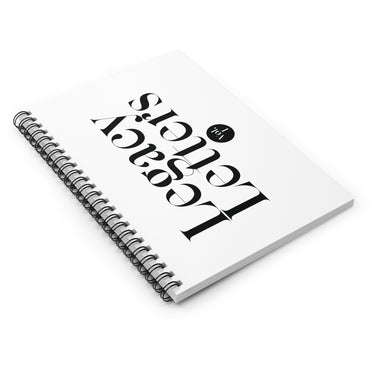 Faith Culture - Legacy Letters Vol. I Spiral Notebook Christian Journal for Writing and Reflection