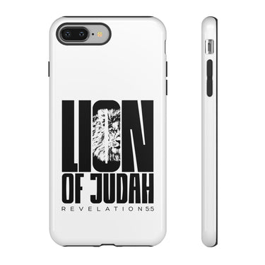 Lion of Judah Revelation 5:5 Christian Tough Phone Case iPhone 8 Plus Glossy
