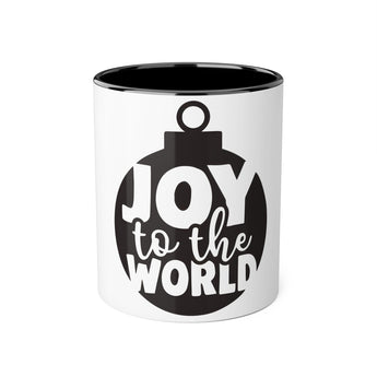Faith Culture - Joy to the World Christian Christmas Mug, 11oz | Holiday Coffee Mug for Christian Women and Families