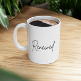 Faith Culture – Renewed Christian Mug, 11oz and 15oz | Inspired by Isaiah 40:31