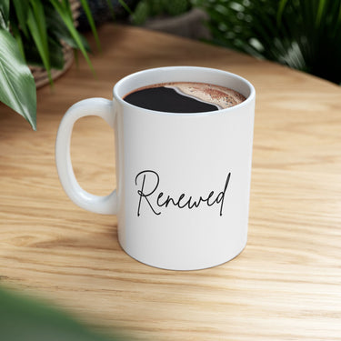 Faith Culture – Renewed Christian Mug, 11oz and 15oz | Inspired by Isaiah 40:31