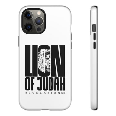 Lion of Judah Revelation 5:5 Christian Tough Phone Case iPhone 12 Pro Max Glossy
