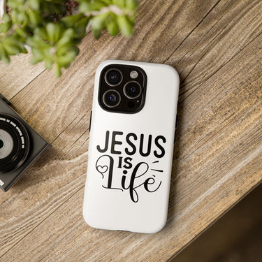 Faith Culture – Jesus Is Life Christian Tough Phone Case