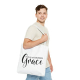 Faith Culture - Dad in Established Grace Christian Tote Bag | Father’s Day Gift