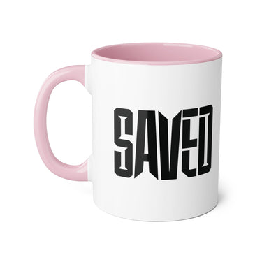 Faith Culture - SAVED - Christian Accent Coffee Mug, 11oz
