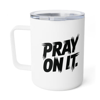 Faith Culture – Pray on It – Christian Coffee and Tea Mug, 10oz