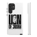 Lion of Judah Revelation 5:5 Christian Tough Phone Case Samsung Galaxy S22 Ultra Matte