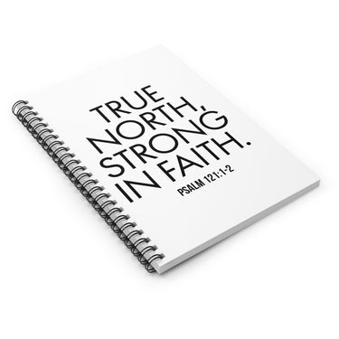 True North Strong in Faith Christian Journal | Psalm 121:1-2 Scripture Notebook
