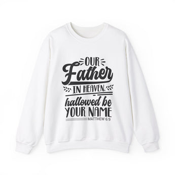 Faith Culture - Hallowed Be Your Name - Christian Unisex Heavy Blend™ Crewneck Sweatshirt