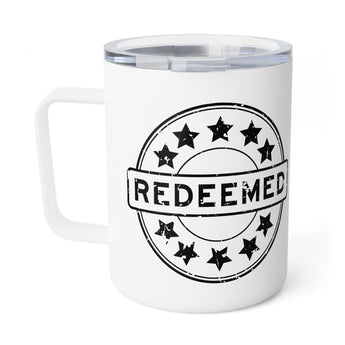 Faith Culture – Redeemed – Christian Coffee and Tea Mug, 10oz