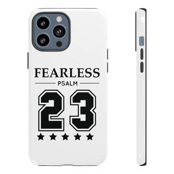 Faith Culture – Fearless Psalm 23 Christian Tough Phone Case iPhone 13 Pro Max Glossy