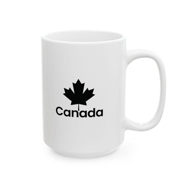 Faith Culture – Canada Maple Leaf Mug – 11oz & 15oz | Classic Patriotic Coffee Cup