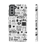 Prayer and Faith Christian Tough Phone Cases Samsung Galaxy S21 Plus Matte