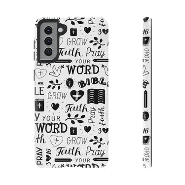 Prayer and Faith Christian Tough Phone Cases Samsung Galaxy S21 Plus Matte