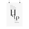 God Is Our Refuge and Strength Wall Poster | Psalm 46:1–2 Christian Decor 12″ x 18″ Matte