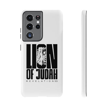 Lion of Judah Revelation 5:5 Christian Tough Phone Case Samsung Galaxy S21 Ultra Glossy