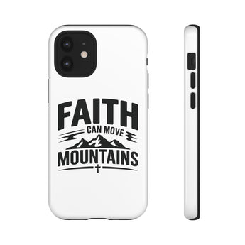 Faith Culture – Faith Can Move Mountains Christian Tough Phone Case iPhone 12 Mini Glossy