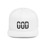God Snapback Hat | Christian Hat One size White