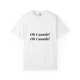 Faith Culture - Oh Canada! Unisex T-Shirt – White | National Anthem-Inspired Tee
