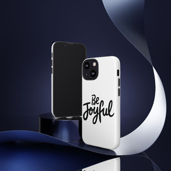 Faith Culture – Be Joyful Christian Tough Phone Case iPhone 13 Mini Matte