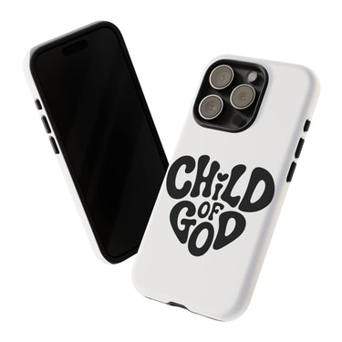 Faith Culture – I Am a Child of God Christian Tough Phone Case iPhone 15 Pro Matte