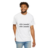 Faith Culture - Oh Canada! Unisex T-Shirt – White | National Anthem-Inspired Tee
