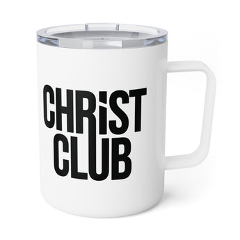 Faith Culture – Christ Club – Christian Coffee and Tea Mug, 10oz 10oz White