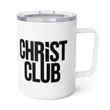 Faith Culture – Christ Club – Christian Coffee and Tea Mug, 10oz 10oz White