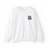 Faith Culture - Yahweh - Christian Unisex Crewneck Sweatshirt White