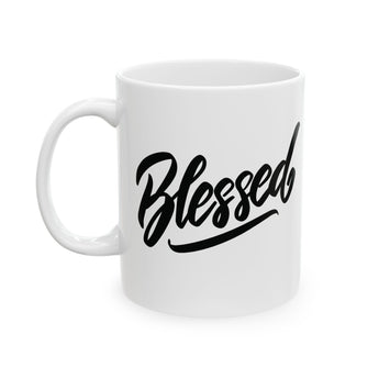 Faith Culture - Blessed - Thanksgiving Christian Mug, 11oz and 15oz