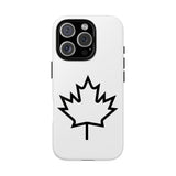 Faith Culture – Minimalist Maple Leaf Canadian Phone Case | Sleek Patriotic Protection for iPhone