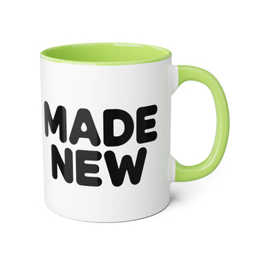 Faith Culture - Made New - Christian Coffee Mug, 11oz
