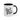 Faith Culture - Set Free John 8:36 Christian Accent Mug, 11oz & 15oz | Bold Cross Design Coffee Cup 11oz Black