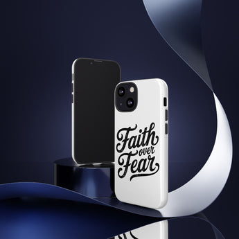 Faith Culture – Faith Over Fear Christian Tough Phone Case iPhone 13 Mini Glossy