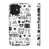 Prayer and Faith Christian Tough Phone Cases iPhone 12 Matte