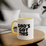 Faith Culture - God’s Got This - Christian Accent Coffee Mug, 11oz