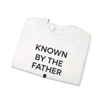 Faith Culture Known by the Father Sweatshirt | Galatians 4:9 Christian Father’s Day Gift