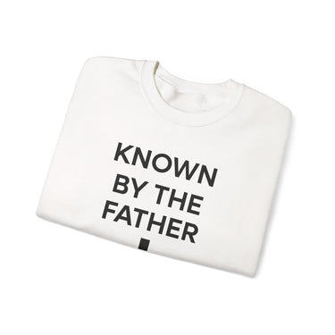 Faith Culture Known by the Father Sweatshirt | Galatians 4:9 Christian Father’s Day Gift