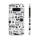 Prayer and Faith Christian Tough Phone Cases Samsung Galaxy S10E Glossy