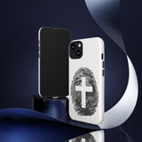 Faith Culture – Cross Fingerprint Christian Tough Phone Case iPhone 13 Glossy