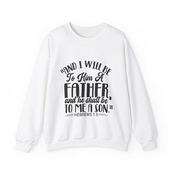 Faith Culture - Father and Son - Christian Unisex Heavy Blend™ Crewneck Sweatshirt