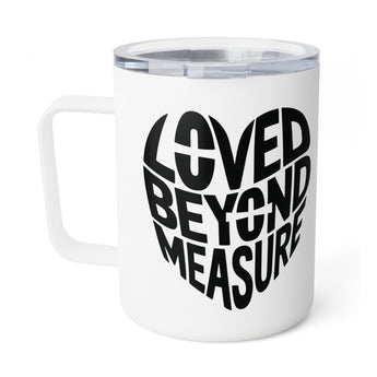 Faith Culture – Loved Beyond Measure – Christian Coffee and Tea Mug, 10oz 10oz White