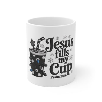 Faith Culture - Let Heaven and Nature Sing Christmas Mug – Christian Holiday Coffee Cup