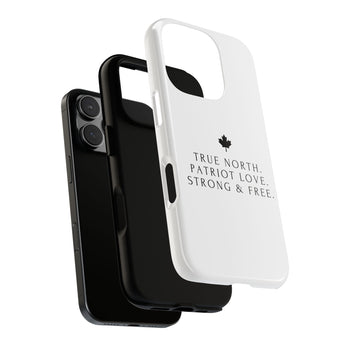 Faith Culture – True North Strong & Free Phone Case | Canadian Anthem Tribute for All Phones iPhone 16 Pro Glossy