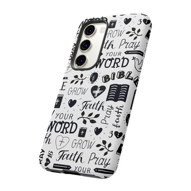 Prayer and Faith Christian Tough Phone Cases