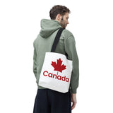 Faith Culture – Canada Maple Leaf Tote Bag | Bold & Patriotic Everyday Carryall