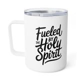 Faith Culture – Fueled by the Holy Spirit – Christian Coffee and Tea Mug, 10oz